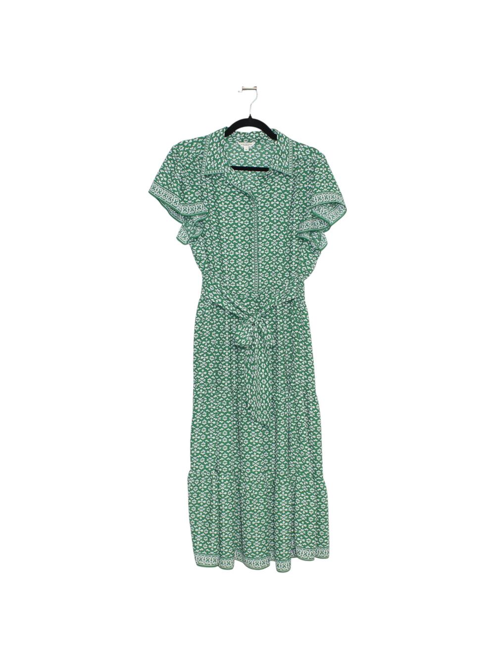 Max Studio Green Flowy Midi Dress Size XLarge